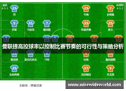 曼联提高控球率以控制比赛节奏的可行性与策略分析